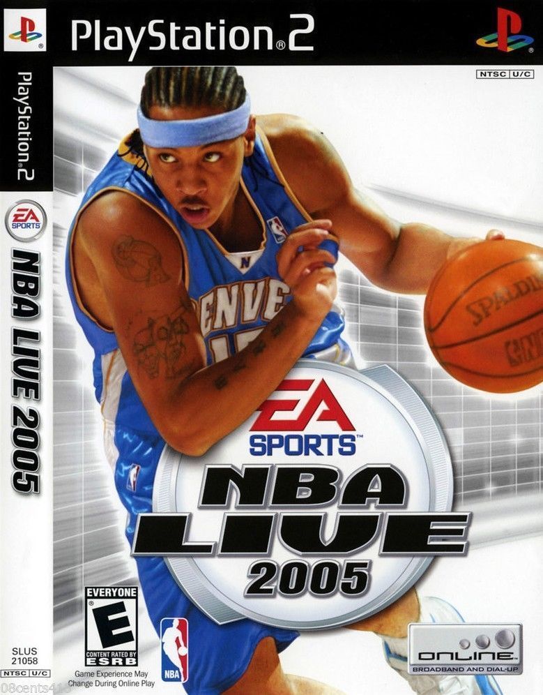 NBA Live 2005 (Sony PlayStation 2, PS2 2004) *COMPLETE