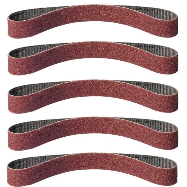 25 KLINGSPOR Schleifband 12x520 mm Auswahl Schleifbänder f.Bandschleifer Stahl