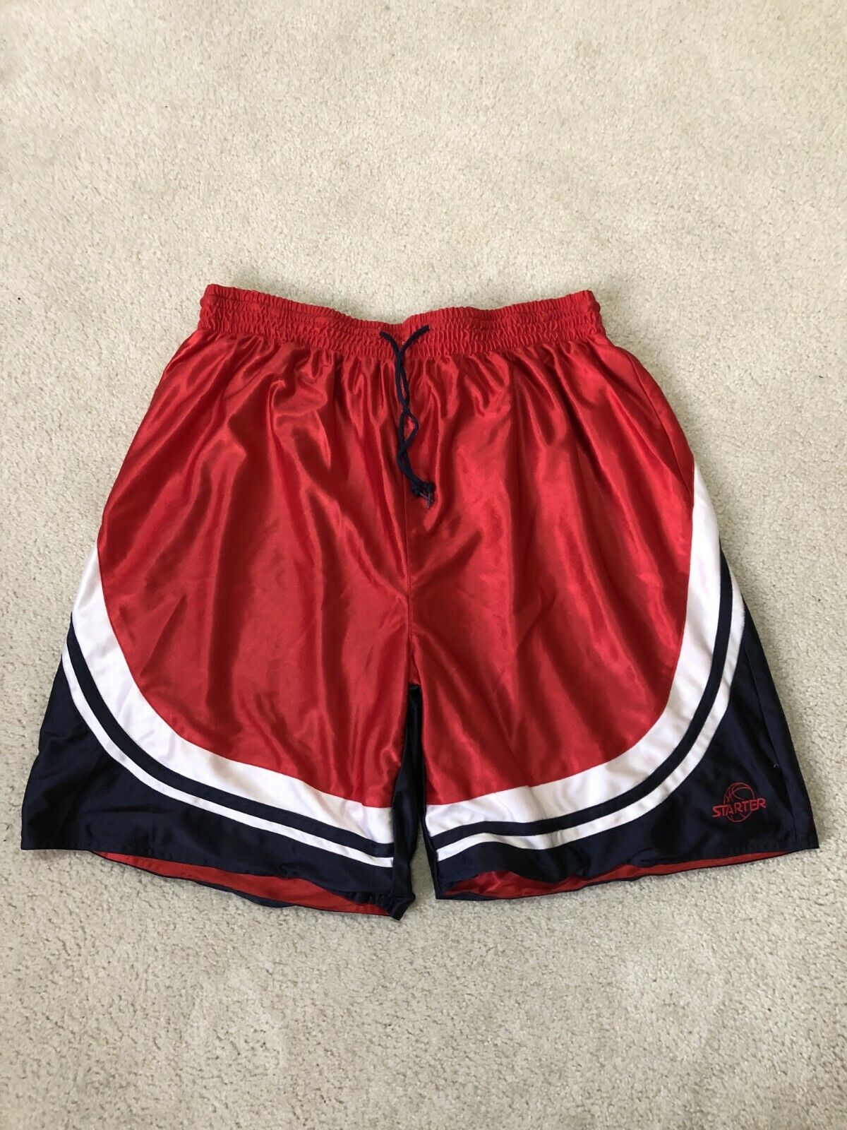 Starter Basketball Shorts Embroidered XL Reversib… - image 1