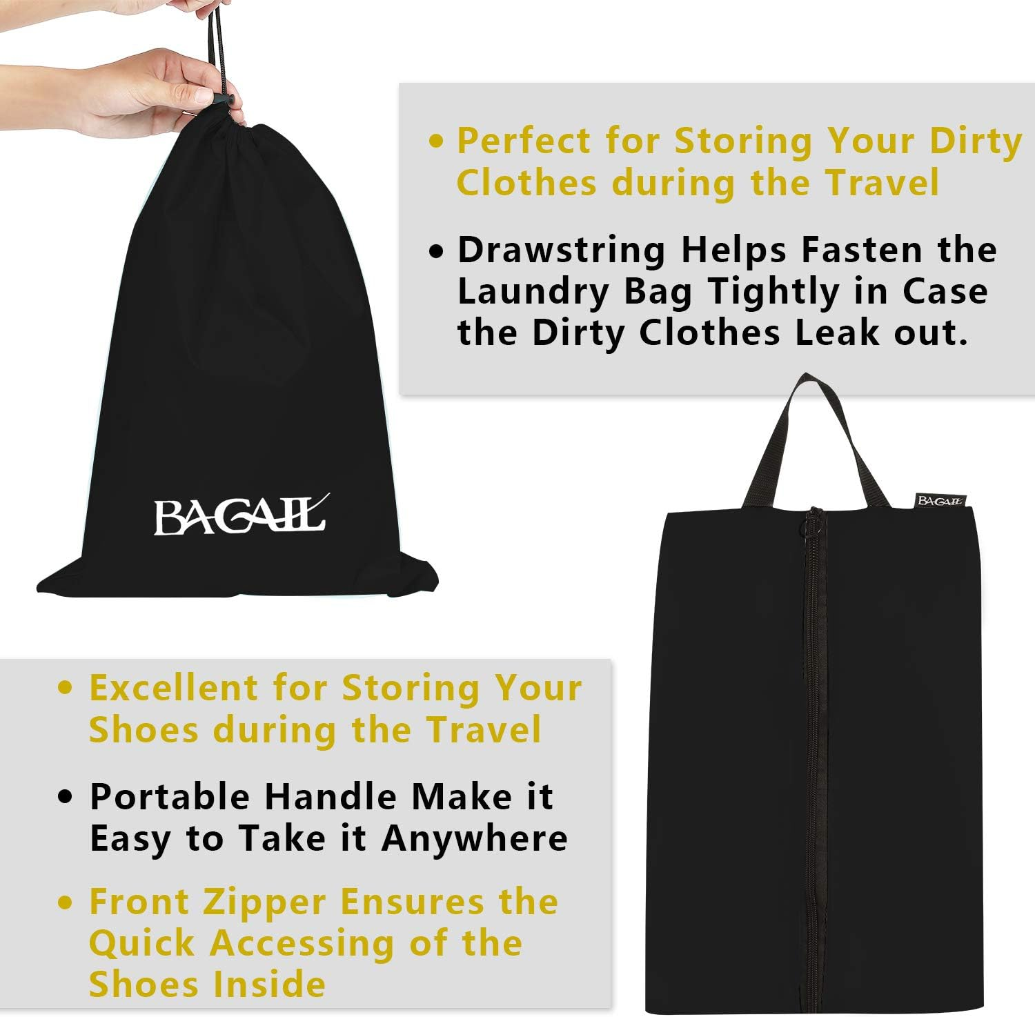 8 Set Packing Cubes Luggage Packing Organizers for Travel Accessories eBay