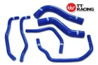 Silicone Radiator Hose Kit For Honda Jazz Fit GK3 GK5 Silicone Hose New Blue