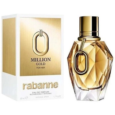 Million Gold For Her By Paco Rabanne EDP Spray 90ml / 3 fl.oz NEW IN SEALED BOX