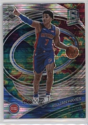 2020-21 Panini Spectra Celestial Prizm 70/99 Killian Hayes #122 Rookie RC b8h