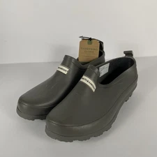 Smith & Hawken Shoes Women's Size 8 Rain Garden Cloth Lined Gray Boot Clog