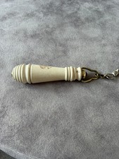 Antique 19th Century Victorian ceramic Toilet Pull handle / The Utility Patent. 