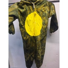 Halloween Dinosaur Jumpsuit Costume with Hood and Tail Kids Size Smal