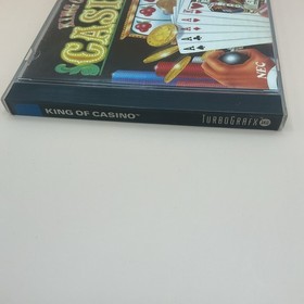 King of Casino (TurboGrafx-16) - CIB Good Condition