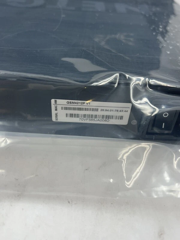 NETGEAR M4250-10G2F-POE+ GSM4212P-100NAS MANAGED SWITCH - Image 3 of 4