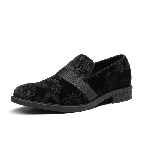Bruno Marc Men's Dress Tuxedo Shoe Slip-on Patent Leather Loafer Versatile Style - Picture 3 of 17