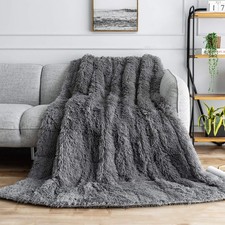Weighted Blanket 20 LBS Queen Size for Adults, Sherpa Fleece Weighted Blanket...
