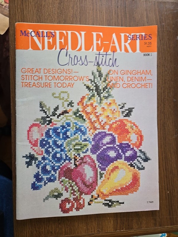 McCall's Needle-Art Cross-Stitch Series Book 1 Vintage 1965 Magazine
