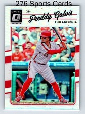 2017 Donruss Optic #126 Freddy Galvis Holo Philadelphia Phillies