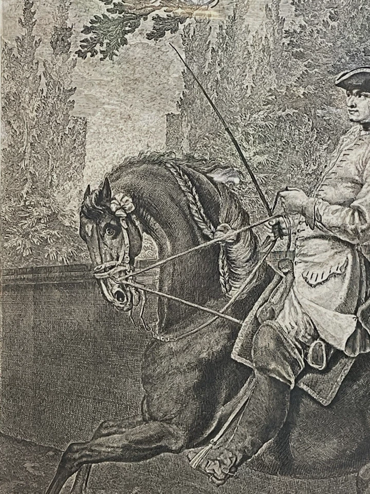 Kupferstich Elias Ridinger - Bild 3 von 4