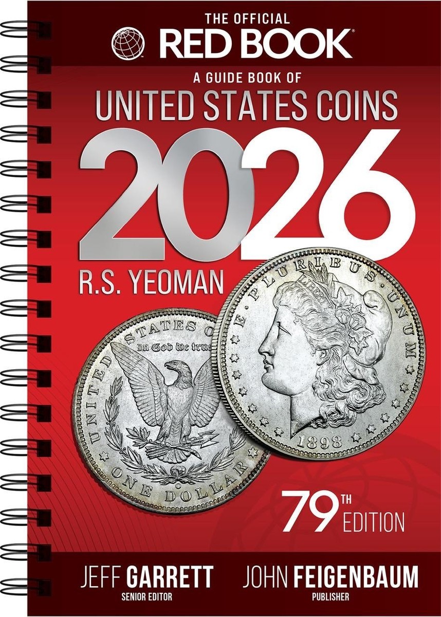 New 2026 Official Red Book Price Guide United States US Coins