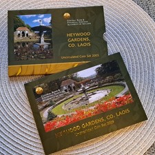 Irland: Offizieller Euro KMS 2005 "Heywood Gardens, Co. Laois" im Folder