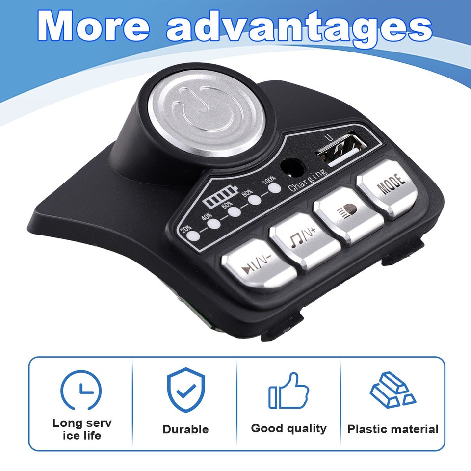 12V HB12V Central Control Panel for Kids' Electric Vehicle Upgraded ...