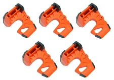 Wedge-It - The Ultimate Door Stop -Orange (5 Pack)