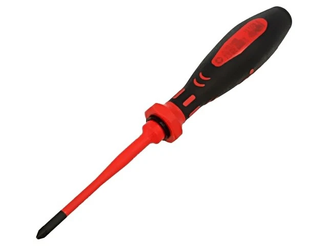 117776 Tournevis : isolé slim Pozidriv® PZ1 L. Lames : 80 mm CIMCO - Photo 1/1
