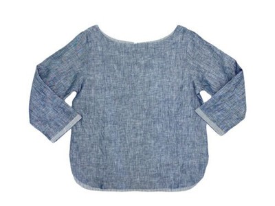Roberta Roller Rabbit Damen Marineblau Emiko Top 165 $ Neu