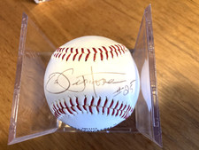 JOE PEPITONE #25, - Yankees MLB SIGNED BASEBALL