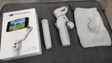 DJI Osmo Mobile 6 Smartphone Gimbal Stabilizer Platinum Gray w/ Box Tripod Clamp
