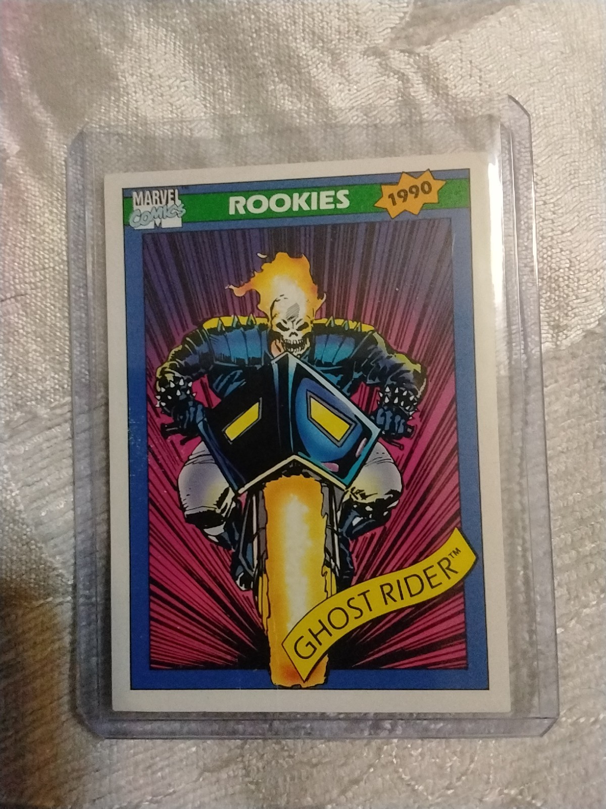 1990 Impel Marvel Universe Ghost Rider #82 Diamond Preview