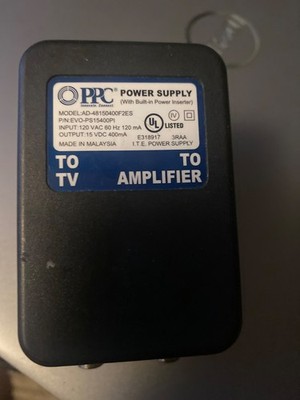 Active Return PPC EVO1-9-U/U Amplifier Booster Splitter 
