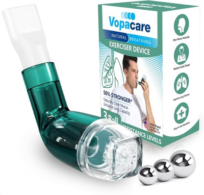 #ad Flutter Valve Breathing Exercise Device for Lungs Mucus Removal amp; Lung Stren... $47.59