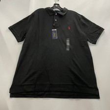 POLO RALPH LAUREN Classic Fit Polo Shirt Men's Size XL Black