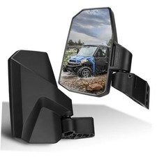 Ranger Side View Mirrors Door Mounted, The Spring Back Feature Allows Easy