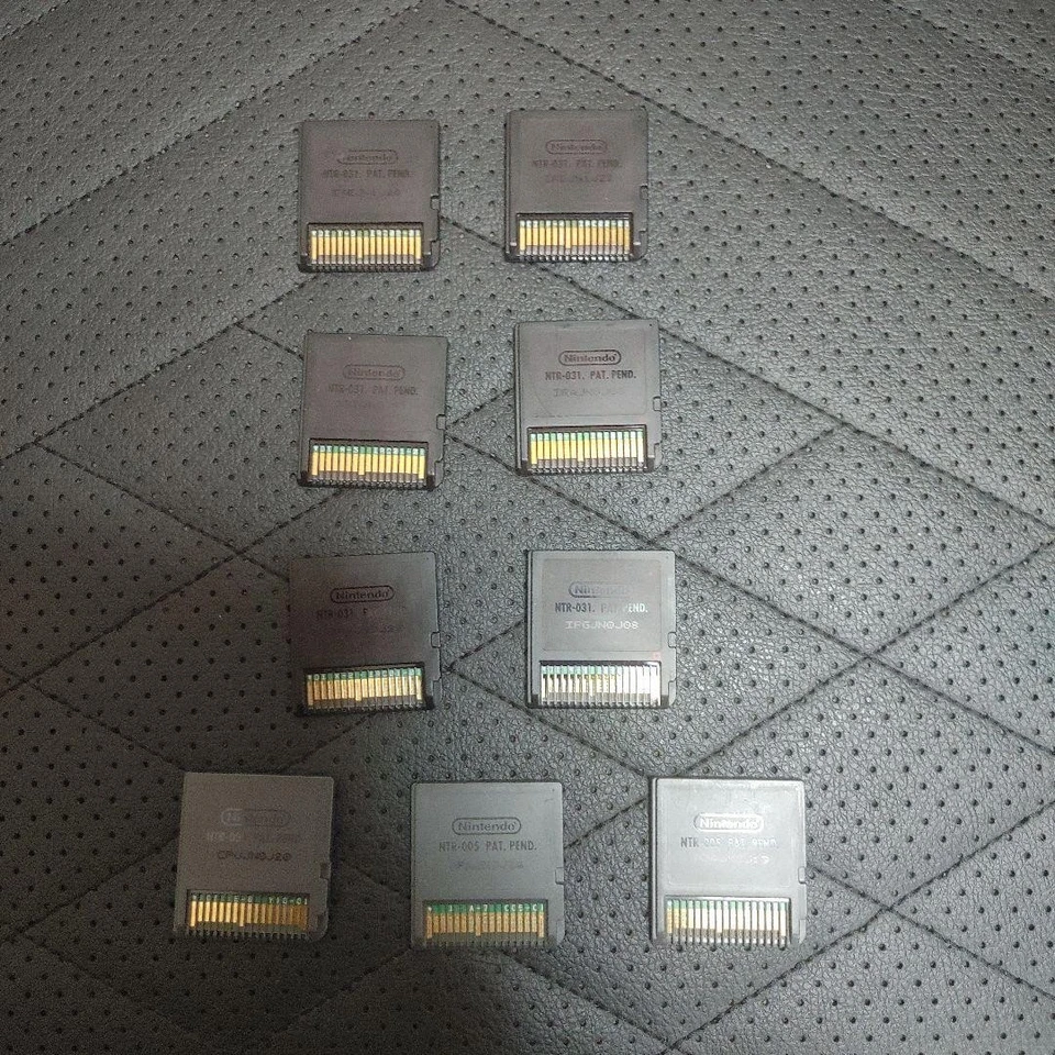 Pokemon DS Complete Set 9 lots Nintendo NDS Japanese Cartridge Only used - Image 2 of 4