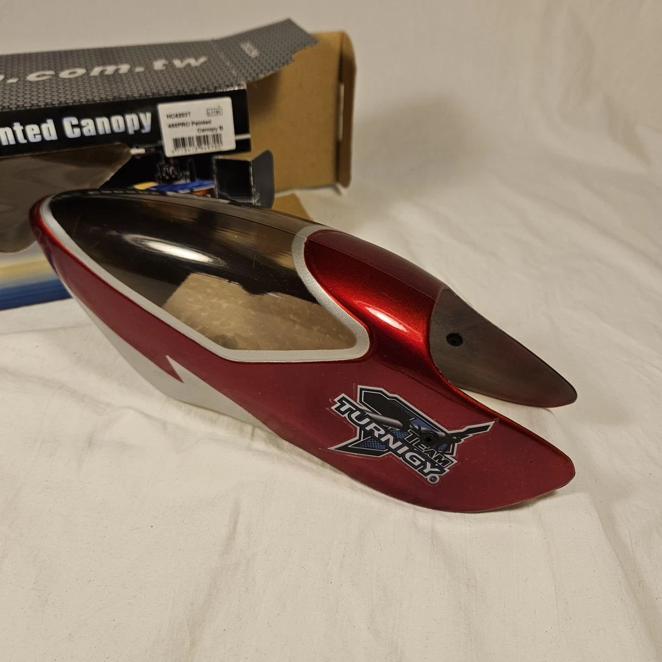 Align T-REX 450PRO Painted Canopy B Team Turnigy RC Helicopter Shell HC4203T - Image 3 of 4