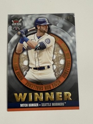 2022 Topps Home Run Challenge Winners September /747 Mitch Haniger #HRCW-30