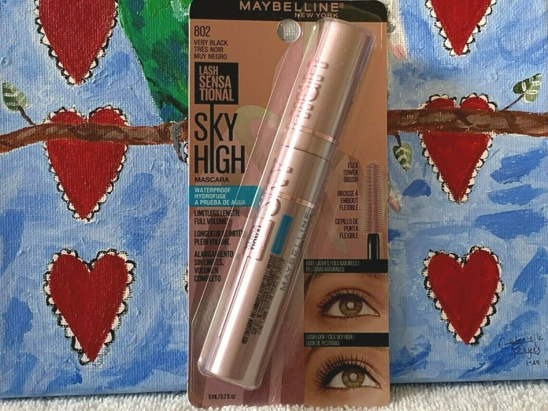 Maybelline***SKY HIGH***Lash Sensational Mascara Very Black 802 Waterproof~~~NEW