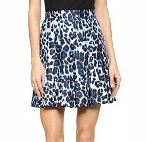 dvf leopard midi skirt