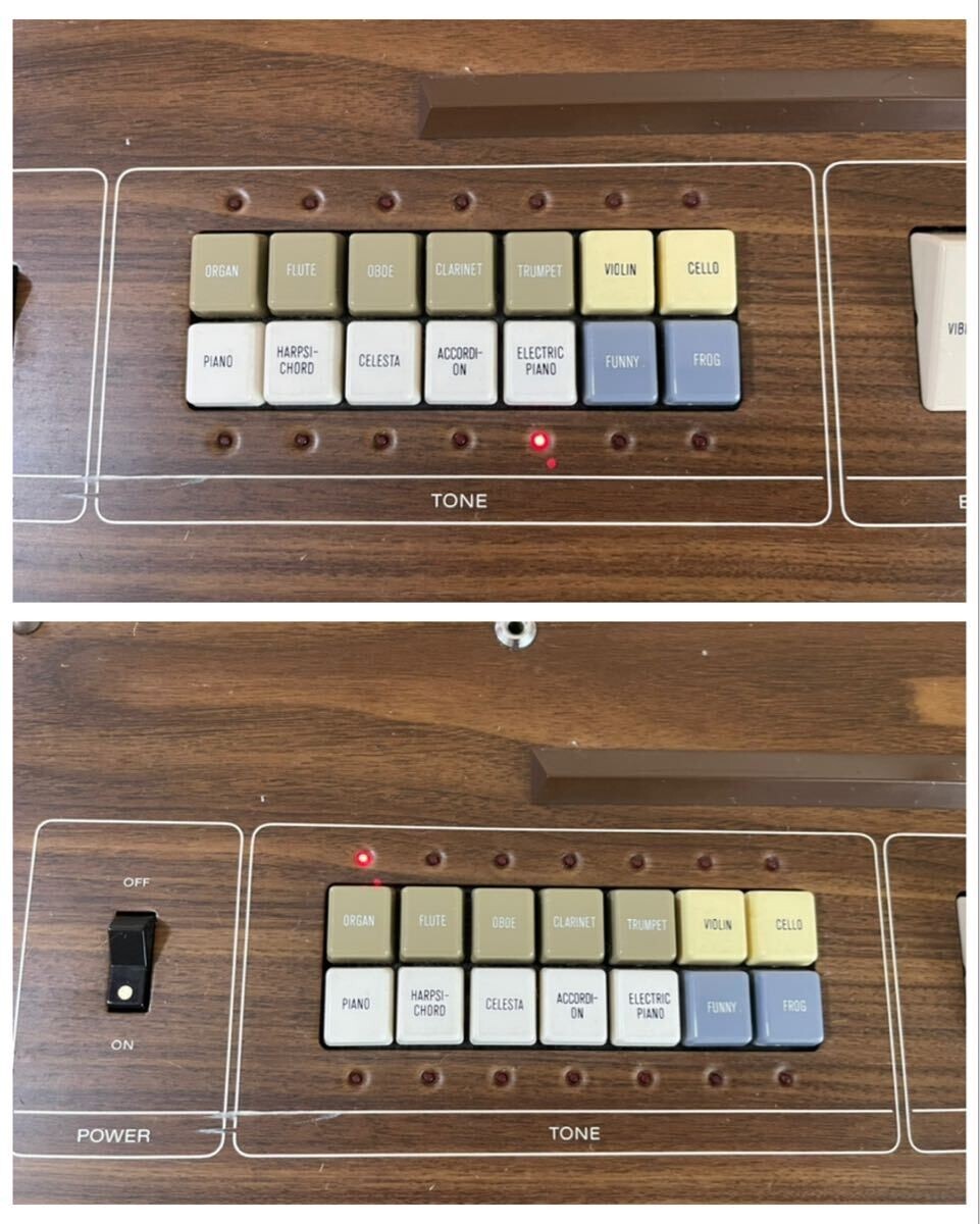 Casiotone 301 電子楽器 スタンド付き Vintage Casio Casiotone 301 Analog keyboard synthesizer Drum