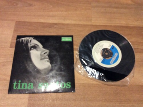 1969 TINA SANTOS- A MINHA RUA- PORTUGAL 7" VINYL- SIGNED SLEEVE - ESTUDIO - Picture 2 of 7