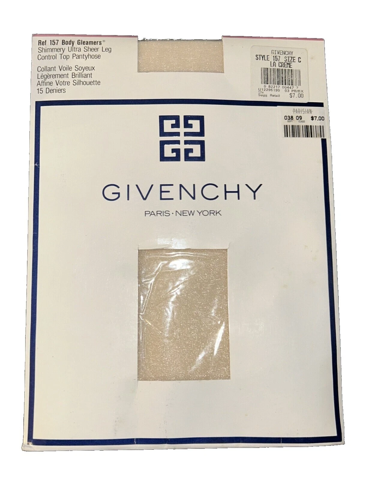 Pantis y medias de nylon Givenchy vintage para mujeres