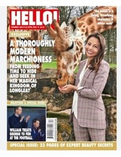 HELLO! Magazine (UK) No.1836 April 22, 2024/ WILLIAM TREATS GEORGE FUN