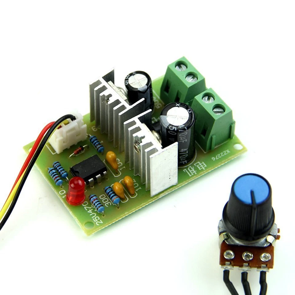 1 STÜCKE 12 V-36 V Impulsbreite PWM DC Motordrehzahlregler Controller Schalter 2 - Bild 3 von 4