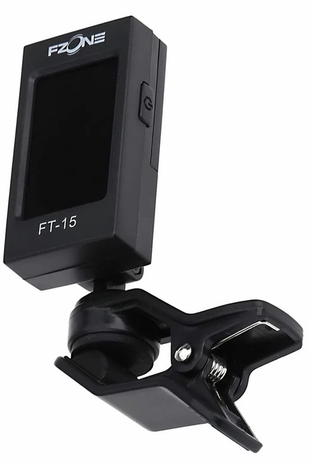 Sintonizzatore cromatico a clip Fzone FT-15 - Facile da usare!