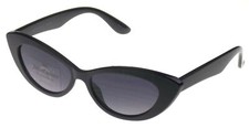 Juicy Couture Sunglasses Black 100 UV Protection 51-16-140 Cat Eye Designer