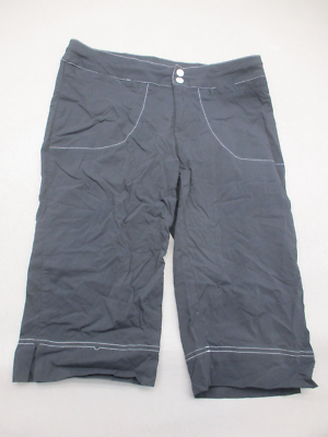 LUCY FLEX Size S Womens Black Nylon Blend Zip Fly Athletic