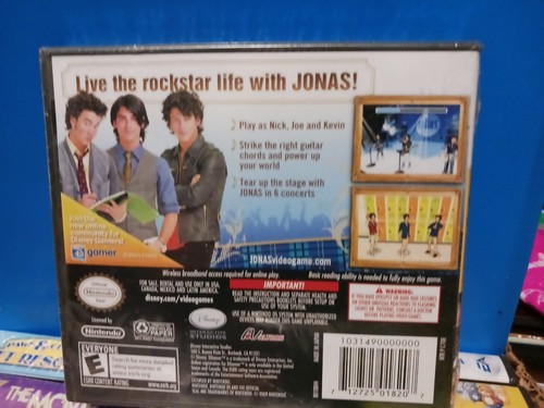 JONAS DISNEY NINTENDO DS GAMES BRAND NEW - Picture 5 of 6