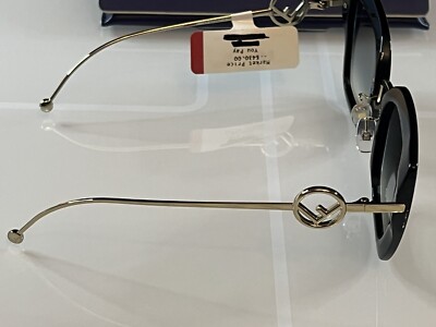 Fendi FF0424FS-8079O-5522 Black Sunglasses for sale online  display picture 3