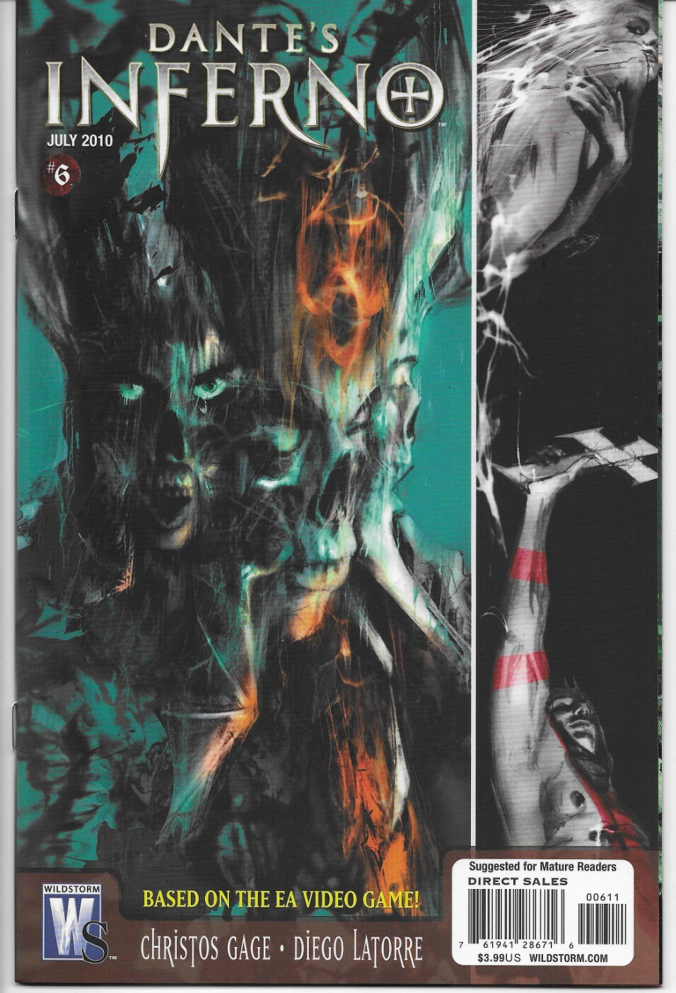 DANTE'S INFERNO (2010) #6 - Back Issue (S)