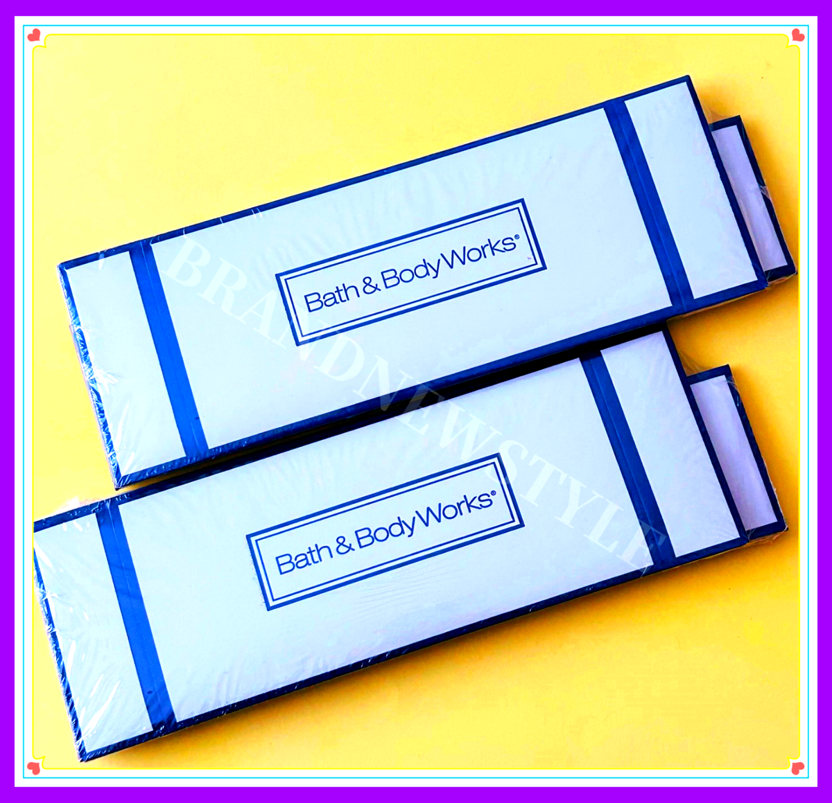 BATH & BODY WORKS GIFT BOX with Lids 8.5