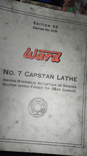 WARD #7 CAPSTAN LATHE MANUAL  EDITION 54