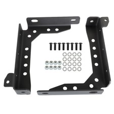 Labwork Pair Black Steel Bed Channel Stiffener Bracket 2005-22 For Toyota Tacoma Labwork Pair Black Steel Bed Channel Stiffener Bracket 2005-22 For Toyota Tacoma