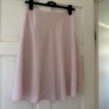 Mango Suit Pink Flippy Detail Skirt Size 10